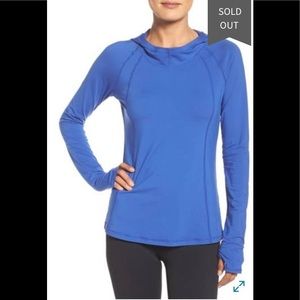 🎉Zella Technique Hooded Pullover in Blue Marine